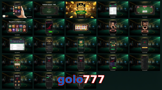 Main screen of Golo777 bet page for PK players